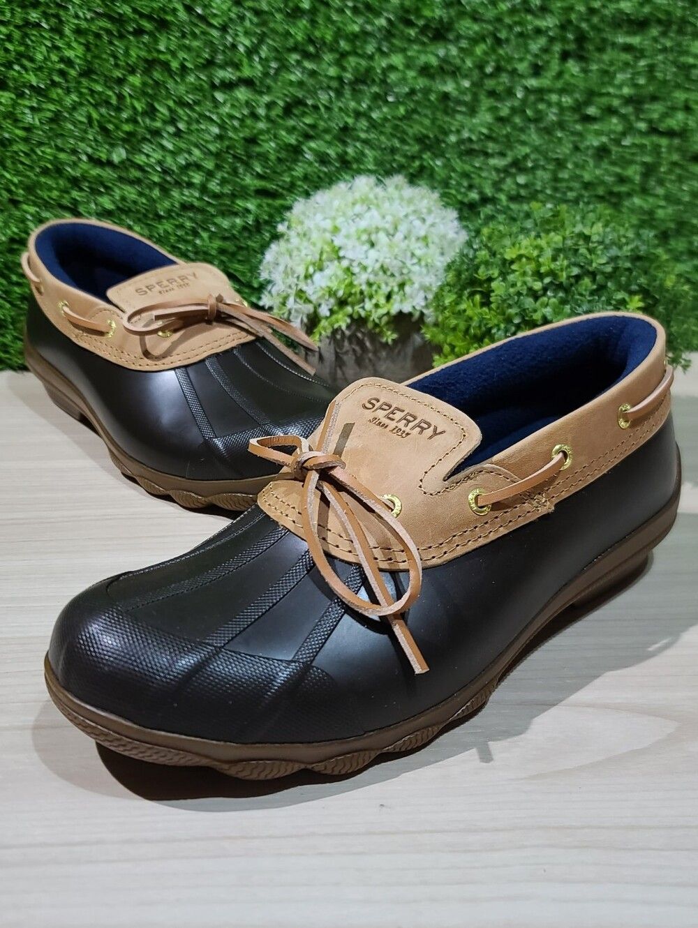 Sperry Syren One-Eye Duck Shoes - Brown/Tan US Women's 8.5
